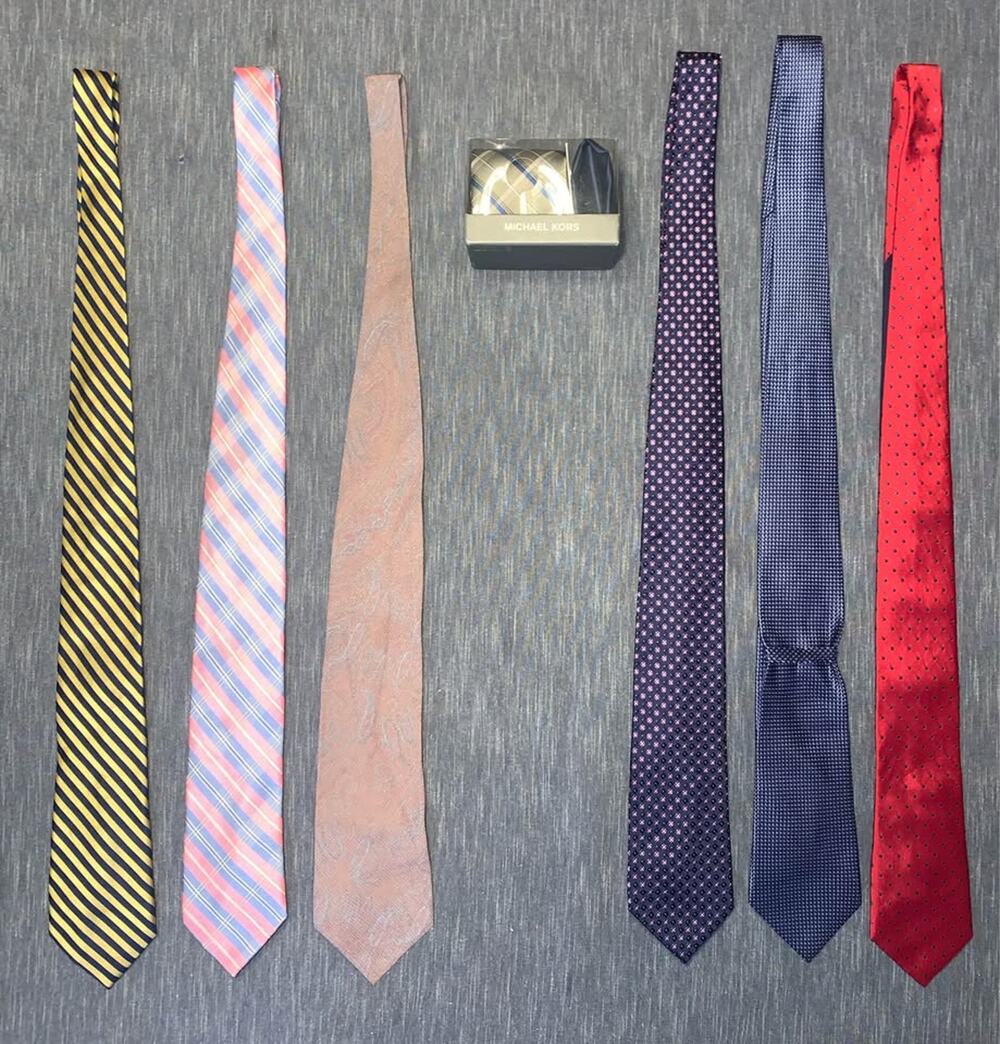 7 Men’s ties! (Sean John, MK, Nautica, & Tommy H)